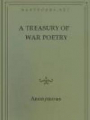 A Treasury of War Poetry